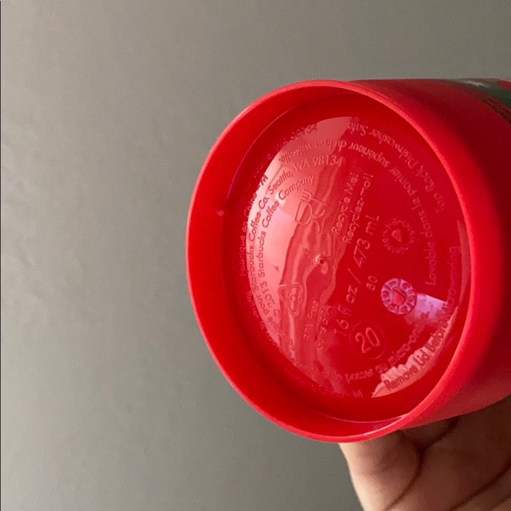 Starbucks 2020 Christmas holiday limited hot cup - Picture 3 of 3